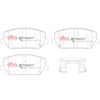 Přední brzdové destičky DBA Brake Pads Street Performance - DB15012SP HYUNDAI i-30 N PD