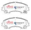 Přední brzdové destičky DBA Brake Pads Street Series Ceramic - DB2341SS CHEVROLET Thailand Colorado HOLDEN INFINITI Q50 Sport Q60 Coupe NISSAN X-Trail 7 Seat RENAULT Koleos 2