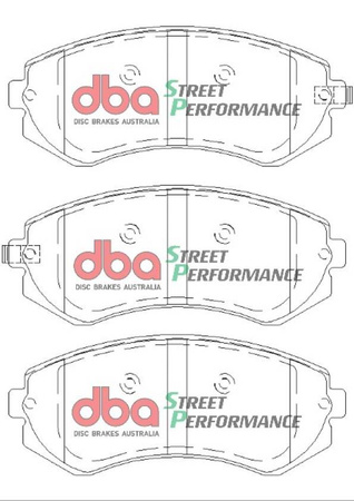 Zadní brzdové destičky DBA Brake Pads Street Performance ECE R90 certified Hawk HB231x.625 - DB1148SP NISSAN Aust NZ 180SX Silvia S14 Skyline R32 Patrol Y61