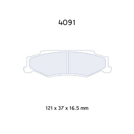 Brzdové destičky Carbone Lorraine RC8 - Honda Integra Type-R DC05 (02-)
