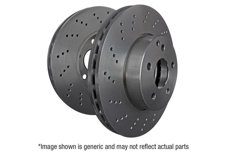 D1668D - Brzdové kotouče Premium Hladký (Pár) EBC Brakes