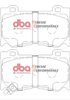 Přední brzdové destičky DBA Brake Pads Xtreme Performance ECE R90 certified Hawk HB601x.626 - DB2400XP INFINITI FX30D FX37 FX50 G37 M30D M35h M37 Q50 Hybrid Q60 Coupe Q70 QX70 NISSAN 370Z Nismo Skyline V36 V36