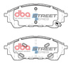 Přední brzdové destičky DBA Brake Pads Street Series Ceramic - DB2379SS FORD Ranger