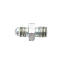 Adaptér Goodridge 306-04-M12Z1 - přímý adaptér -4JIC na M12 × 1,5 (konkávní kužel), pozinkovaná ocel