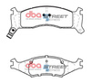 Přední DBA brzdové destičky Street Series Ceramic - DB2248SS