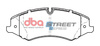 Přední brzdové destičky DBA Brake Pads Street Series Semi-metallic - DB2203SS LAND ROVER Defender 110 L663 90 Discovery 4 5 Range L322 L405 Sport L320 L494