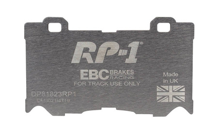 DP81823RP1 - Sada závodních brzdových destiček Série RP-1 Racing EBC Brakes
