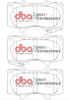 Přední brzdové destičky DBA Brake Pads Street Performance ECE R90 certified Hawk HB490x.665 - DB1482SP LEXUS GX460 GX470 MITSUBISHI Pajero Shogun TOYOTA Aust NZ FJ Cruiser Fortuner AN150 AN50 Hi-Lux Double Cab AHT GUN MRO Extra Single VSC KUN26