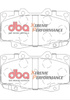 Přední brzdové destičky DBA Brake Pads Xtreme Performance ECE R90 certified Hawk HB316x.670 - DB1739XP TOYOTA Aust NZ Malaysia and Philippines Fortuner Hi-Lux Double Cab KUN25 Extra Single AHT KUN26 MRO