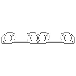 Cometic Těsnění hlavy Výfuk Gasket Set Chrysler W7/W8/W9 Hlava V8