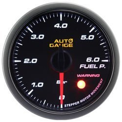 Indikátor Auto Gauge tlak paliva - VAROVÁNÍ PŘED KOUŘEM