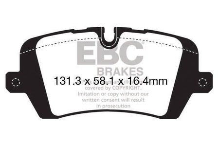 DP52161NDX - Sada brzdových destiček Série BLUESTUFF NDX EBC Brakes