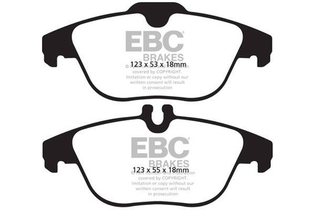 DP32012C - Sada brzdových destiček Série REDSTUFF EBC Brakes
