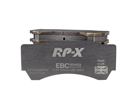 DP8063RPX - Sada závodních brzdových destiček Série RP-X Racing EBC Brakes