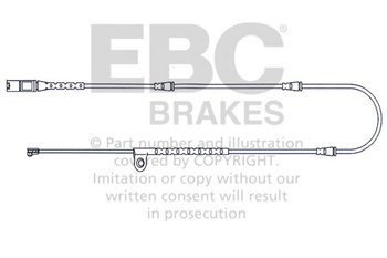 EFA141 - Snímač opotřebení brzdových destiček EBC Brakes