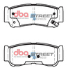 Zadní brzdové destičky DBA Brake Pads Street Series Ceramic - DB2035SS HYUNDAI Santa Fe