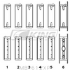 Obal hlavního ložiska King Ford/Volvo 2.5L 5-cyl - MB 612XP