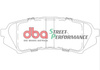 Zadní brzdové destičky DBA Brake Pads Street Performance Hawk HB427x.685 - DB1383SP TOYOTA Landcruiser HDJ100 HDJ101 UZJ100