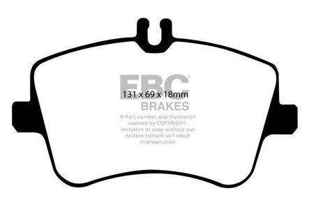 DP41365R - Sada brzdových destiček Série YELLOWSTUFF EBC Brakes