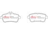 Zadní brzdové destičky DBA Brake Pads Xtreme Performance Hawk HB742x.690 - DB8880XP MERCEDES-BENZ A-Class W176 A45 AMG CLA Shooting Brake X117 CLA45 CLA-Class C117 GL-Class X166 GL350 GL400 GL500 GL63 GLA-Class X156 GLA45 GLE-Class W166 GLE 63 S GLE250 D