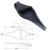 Vstup ventilace brzdového systému