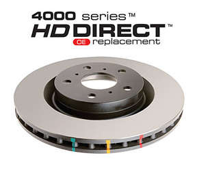 Přední brzdový kotouč DBA 4000 series - Obyčejný - DBA42848 AUDI A6 quattro Avant C7 A7 4G8 A8 D4