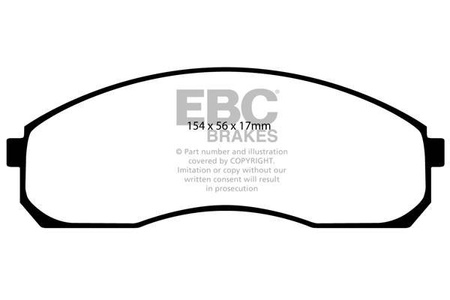 DP1423 - Sada brzdových destiček Série ULTIMAX2 EBC Brakes