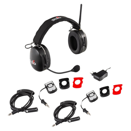 Komunikační systém Stilo VerbaCom pro dva řidiče a jednoho mechanika