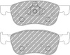 Přední brzdová destička Ferodo Racing DS1.11 FCP4816W FORD Fiesta Fiesta 7 