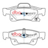 Zadní brzdové destičky DBA Brake Pads Street Series Ceramic - DB2217SS DODGE USA Durango JEEP Grand Cherokee