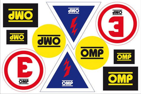 Sada nálepek OMP