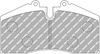 Přední brzdová destička Ferodo Racing DS1.11 FCP560W AUDI 80 PORSCHE 911 964 993 928 944 959 968 993,