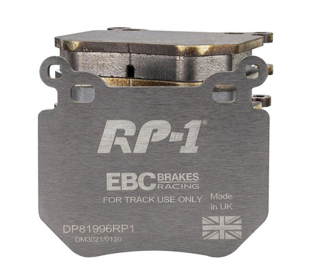 DP81996RP1 - Sada závodních brzdových destiček Série RP-1 Racing EBC Brakes
