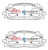 Přední brzdové destičky DBA Brake Pads Street Series Ceramic - DB15030SS AUDI A6 quattro Avant C8 A7 4G9 A8 D5 Q7 4M Q8 RS4 B9 RS5 RSQ3 F3 S4 S5 SQ5 8Y VOLKSWAGEN Touareg 3rd Gen