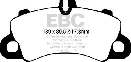 DP52379NDX - Sada brzdových destiček Série BLUESTUFF NDX EBC Brakes
