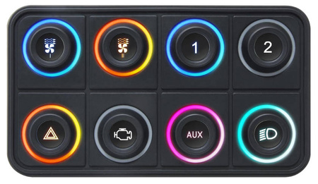 Klávesnice CAN Ecumaster - 8 kláves RGB