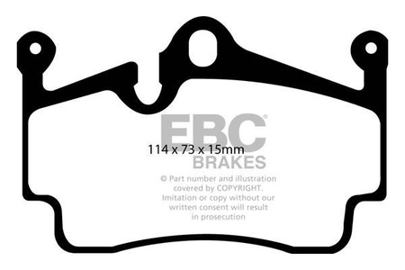 DP51920NDX - Sada brzdových destiček Série BLUESTUFF NDX EBC Brakes