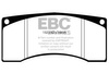 DP3016C - Sada brzdových destiček Série REDSTUFF EBC Brakes