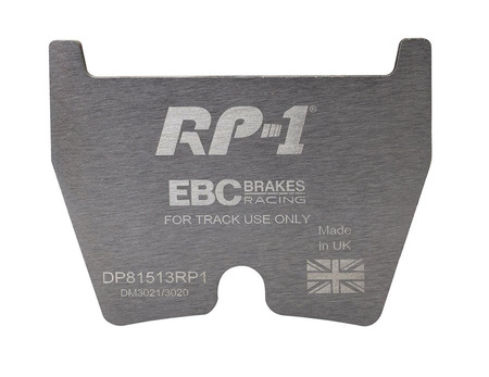 DP81513RP1 - Sada závodních brzdových destiček Série RP-1 Racing EBC Brakes