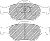 Přední brzdová destička Ferodo Racing DS3000 FCP1394R FORD Courier Fiesta 4 5 Fusion Puma Street Ka MAZDA 2 TOYOTA Yaris