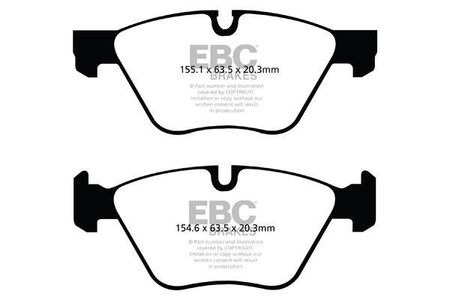 DPX2077 - Sada brzdových destiček Série ULTIMAX2 EBC Brakes