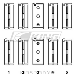 Obal hlavního ložiska King LANCIA DELTA INTEGRALE - MB5730XP.026