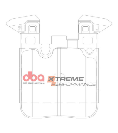 Zadní brzdové destičky DBA Brake Pads Xtreme Performance - DB15127XP BMW 1 Series F20 M135 M140 F21 xDrive F20 F21 2 F22 Coupe 228 230 M235 M240 F23 Convertible F22 F23 3 F30 320 325 328 330 335 340 F31 F34 GT F30 F31 GT F34 4 F32 420 425 428 430 435 440