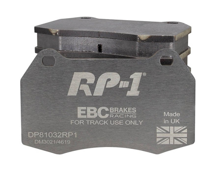 DP81032RP1 - Sada závodních brzdových destiček Série RP-1 Racing EBC Brakes