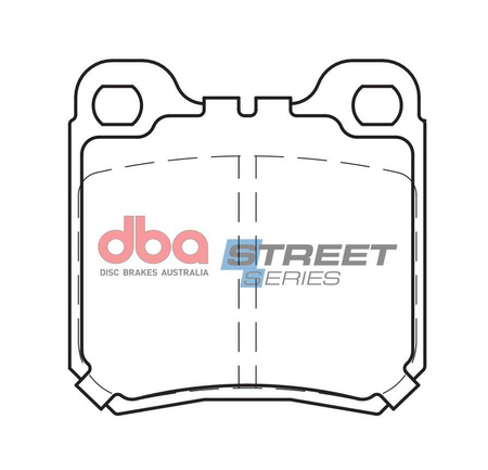 Zadní brzdové destičky DBA Brake Pads Street Series Ceramic - DB1273SS HOLDEN Aust NZ OPEL Omega Senator Vectra i500 SAAB 9-3 9-5 900 VAUXHALL Carlton Estate