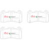 Přední brzdové destičky DBA Brake Pads Street Performance Hawk HB889x.550 - DB15025SP FORD Focus Mk3