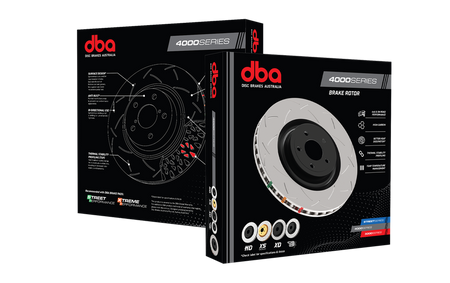 Zadní brzdový kotouč DBA 4000 series - T3 - DBA4929S NISSAN Skyline R32 V Spec R33 R34