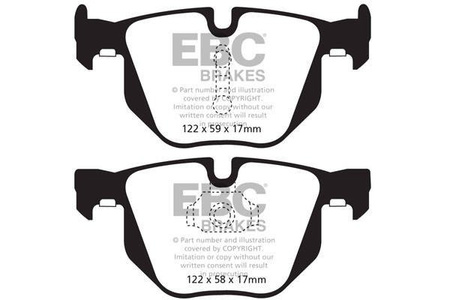 DP32009C - Sada brzdových destiček Série REDSTUFF EBC Brakes