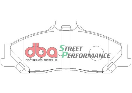 Přední brzdové destičky DBA Brake Pads Street Performance - DB1366SP FORD Ranger MAZDA B2500 Pick Up BT-50