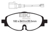 DPX2150 - Sada brzdových destiček Série ULTIMAX2 EBC Brakes